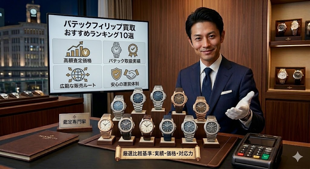 パテックフィリップ 買取 おすすめ